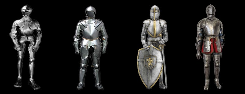 Knight in armor